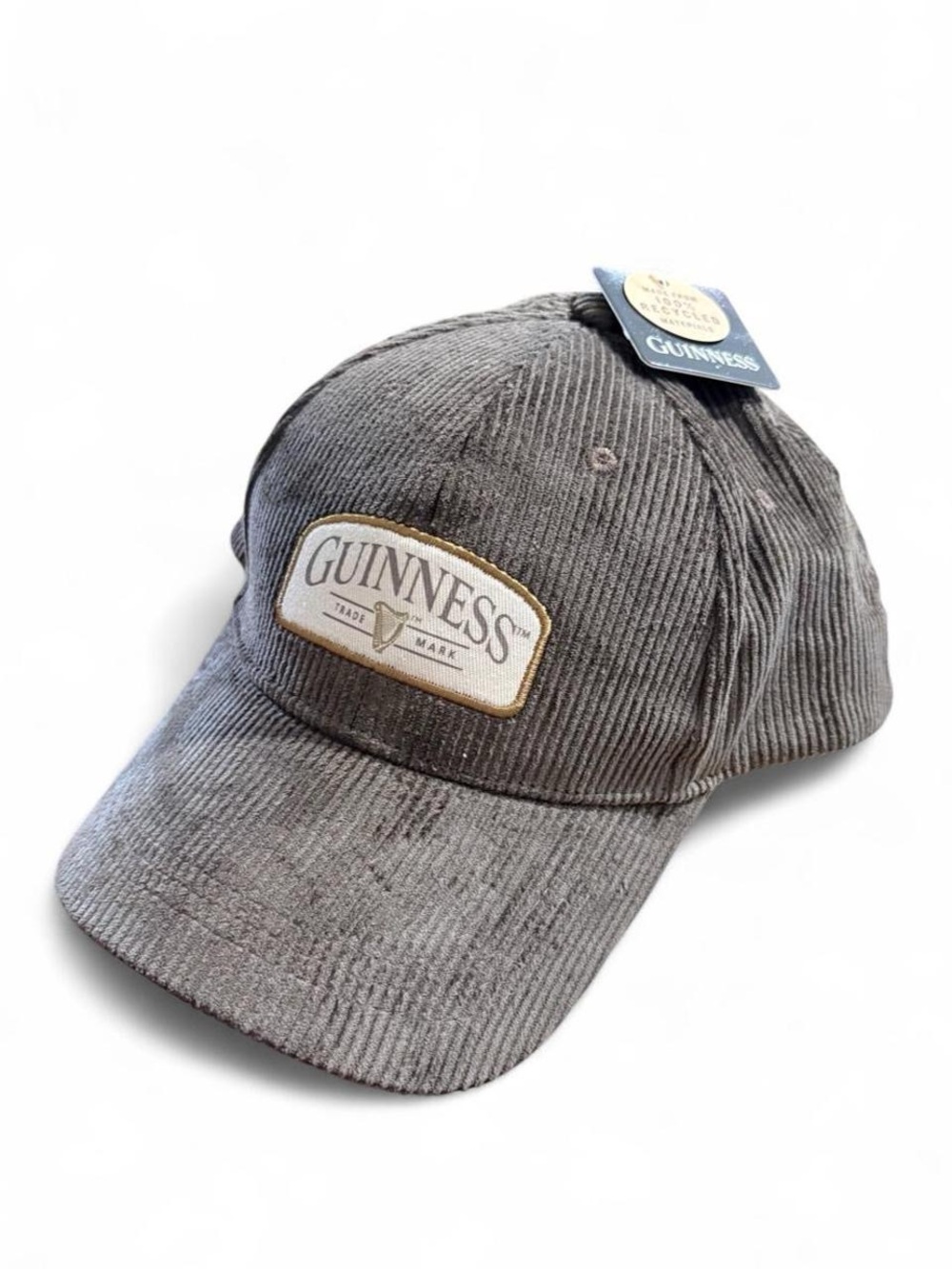 NWT Guinness Trademark Corduroy Baseball Cap – Brown